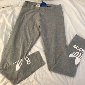Grey Adidas Leggings